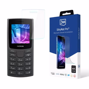 3mk SilkyMatt Pro matta näytönsuojakalvo mallille Nokia 105 (2023)