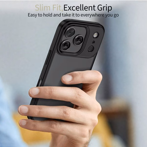 Tech-Protect MagMat Suojakuori iPhone 17 Pro:lle - matta musta