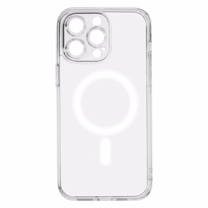 Anti Shock 1,5 mm Mag-puhelinkuori iPhone 14 Pro Max 6,7', läpinäkyvä, kamerasuojalla