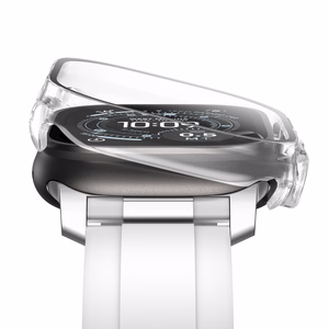 AmazingThing Radix Glass Näytönsuoja suojakuorella Apple Watch Ultra 3 49mm:lle - kirkas