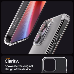 Spigen Ultra Hybrid Suojakuori iPhone 16 Pro Max:lle - läpinäkyvä