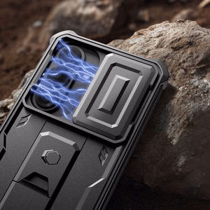 Tech-Protect Kevlar Cam+ Suojakuori Samsung Galaxy S26:lle musta
