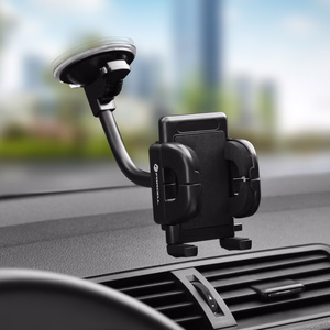 Car phone holder Forcell F-Grip Regular 17 cm windshield / dashboard / air vent black