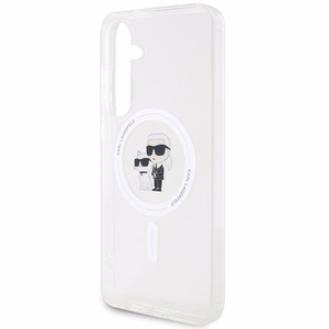 Karl Lagerfeld IML KC MagSafe Suojakuori Samsung Galaxy S24:lle - läpinäkyvä