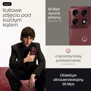 Motorola Edge 70 Pro 5G 8/256 Gt, punainen