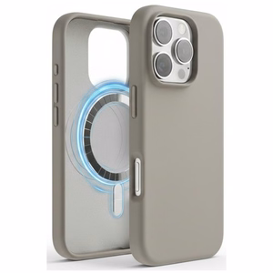 Puhelimen suojakuori „TM MagSafe Silicone“ iPhone 15 Pro Max / Clay /