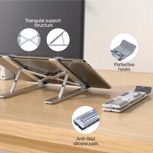 UNITEK OT155SL laptop stand Silver
