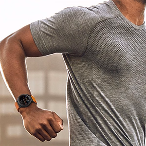 Tech-Protect Nylon Pro -ranneke Garmin Fenix 5 / 6 / 6 Pro / 7 -kellolle – tummanvihreä