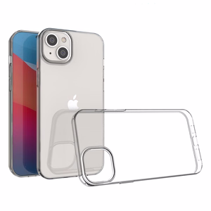 Geelikotelo suojus Ultra Clear 0,5 mm iPhone 14 Max läpinäkyvä