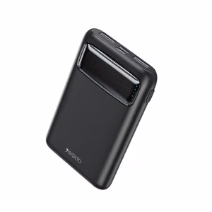 YESIDO Varavirtalähde YP33 5000mAh LED 2xUSB-A + USB-C Musta