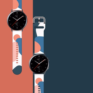 Strap Moro for Samsung Galaxy Watch 45 / 46 / 47 mm silicone bracelet watch band - pattern 10