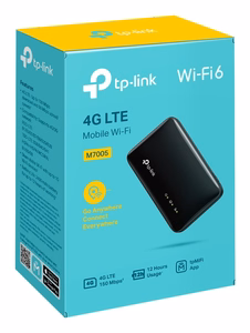 TP-Link M7005 wireless router Single-band (2.4 GHz) 4G Black