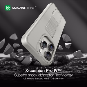 Amazing Thing Matte Pro Mag Case 12FT IP156.1PMPGY for Iphone 15 Pro titanium