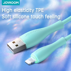 Joyroom Bowling S-2030M8 USB-A / Lightning 3A kaapeli 2m - vihreä