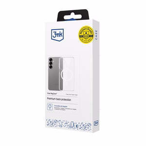 3mk Clear MagCase Samsung Galaxy S25+:lle - läpinäkyvä