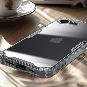 Nillkin Nature Pro Suojakuori iPhone 16e / 17e:lle - Läpinäkyvä