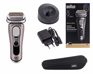 Braun Series 9 Pro+ 9615S – teräverkkoparranajokone, musta/harmaa