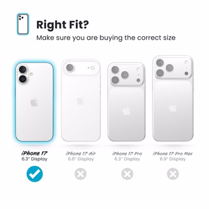 Speck Presidio Perfect Clear MagSafe - iPhone 17 suojakuori (läpinäkyvä / hopeinen)