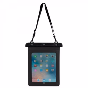 Vedenpitävä PVC universaali tablettisuojakuori musta