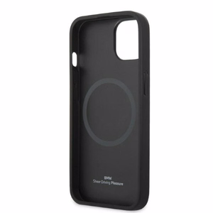 Case BMW BMHMP14MSLLBK iPhone 14 Plus 6.7 "black / black hardcase Signature Logo Imprint Magsafe