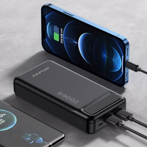 External battery Power Bank Awei P6K 5V/2.1A 20000mAh black