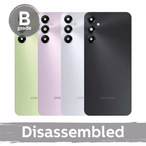 Takakansi Samsung A057 A05s, musta, kameran linssillä 100% alkuperäinen (9/10 irrotettu)