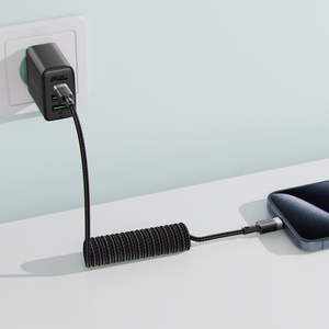 Acefast C14-03 USB-C - USB-C jousikaapeli 480 Mb/s 3 A 1,2 m - musta