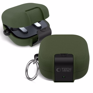 Tech-Protect Slim Hook suojakuori Samsung Galaxy Buds 4 / 4 Pro:lle vihreä