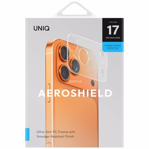 Uniq Optix Aeroshield kameramoduulin suoja iPhone 17 Pro Max:lle