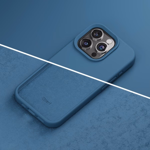 Etteri silikonikuori iPhone 15 Pro Max 6,7 - tummansininen