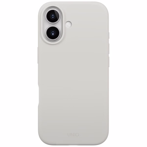 Uniq Lino Magclick Charging Suojakuori iPhone 17:lle - harmaa