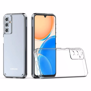 Clear Suojakuori Samsung Galaxy A14 4G/5G:lle läpinäkyvä