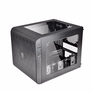 Thermaltake Core V21 -tietokonekotelo, Cube, musta