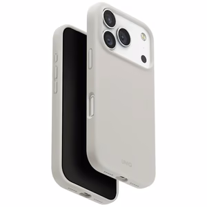 Uniq Lino Magclick Charging Suojakuori iPhone 17 Pro:lle - harmaa