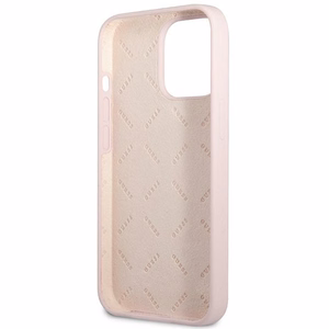 Guess Silicone Triangle Suojakuori iPhone 13 Pro / 13 6.1":lle - Violetti