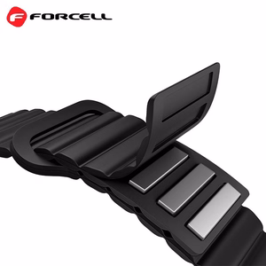 Strap to Mi Band 8 Xiaomi Forcell F-Design FX8 silicone buckle black