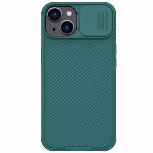 Nillkin CamShield Pro Case iPhone 14 Plus panssaroitu kansi kameran suojus vihreä