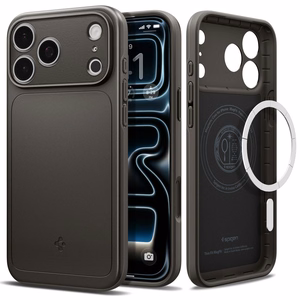 Spigen Thin Fit MagSafe -suojakuori iPhone 17 Pro / 18 Pro -malleille, grafiitti