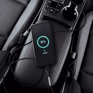 Kaapeli USB A - USB C Forcell F-Energy QC4.0 5A 60W Carbon 1 m CB-02A musta