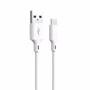 Forever kierrätys Kaapeli USB-A - USB-C 1,5m 3A KR60-AC-00 valkoinen