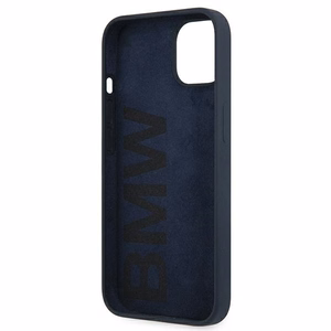 BMW Silikoni allekirjoituskotelo iPhone 13 mini - laivastonsininen