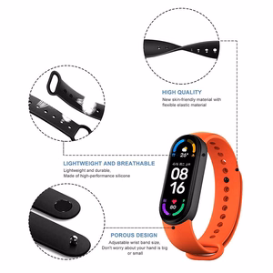Wristband for Xiaomi Mi Band 5/6/7 light pink