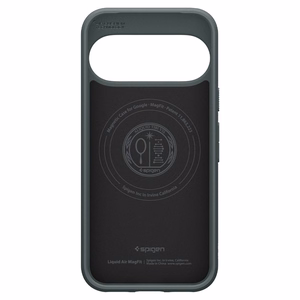 Spigen Liquid Air (Mag Fit) -suojakuori Google Pixel 11 Prolle, vihreä (Abyss Green)