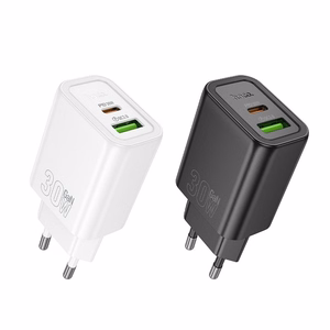 Puhelinlaturi Hoco USB A + USB C QC3.0 PD 3A 30W N63 musta