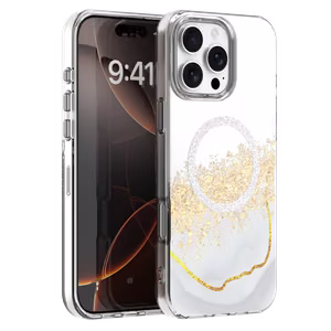 Epoxy Mag suojakuori iPhone 16 Pro Max 6,9" valkoinen