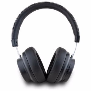 DKNY Checkered Pattern wireless on-ear Bluetooth 5.3 headphones, black