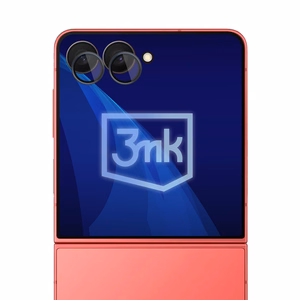 3mk Lens Protection Pro kameran lasi Samsung Galaxy Z Flip 7:lle - musta