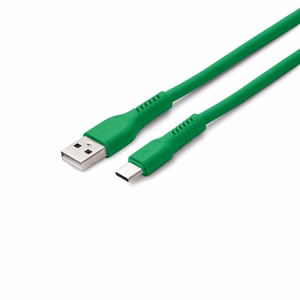 COLORUM kaapeli USB-A - USB-C 1,8m 3A CK60-AC-04 xGreen