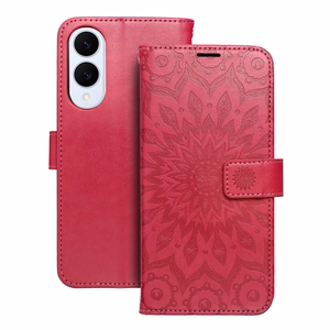 MEZZO kirjakotelo SAMSUNG S25 Edgelle mandala magenta