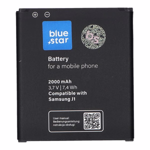 Akku Samsung J1 J100:lle 2000 mAh Blue Star Premium